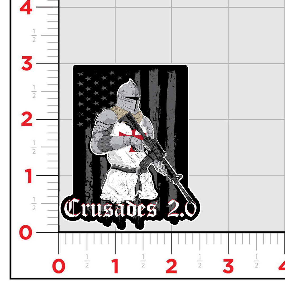 Crusades 2.0 Sticker