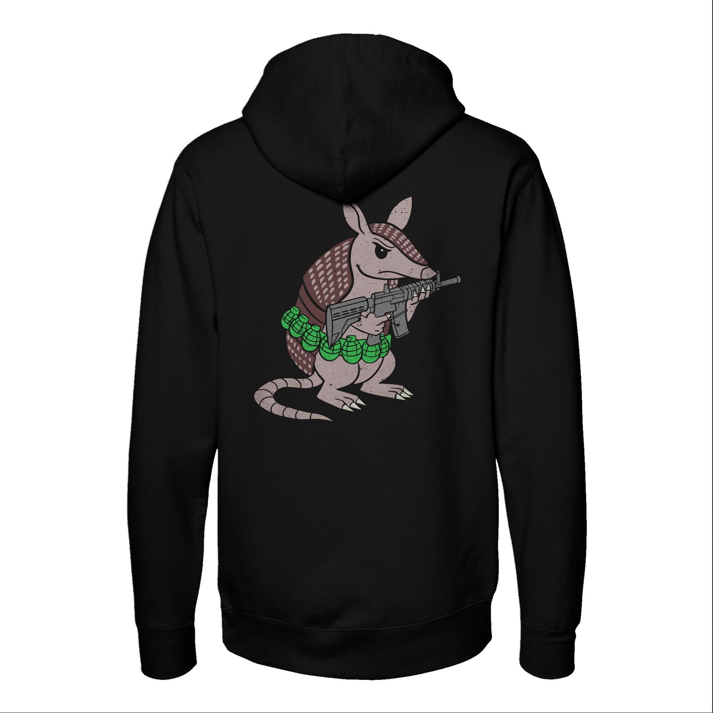 Armed To The Dillo Hoodie