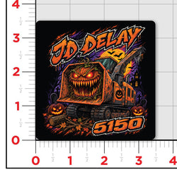 Spooky Chippy Sticker