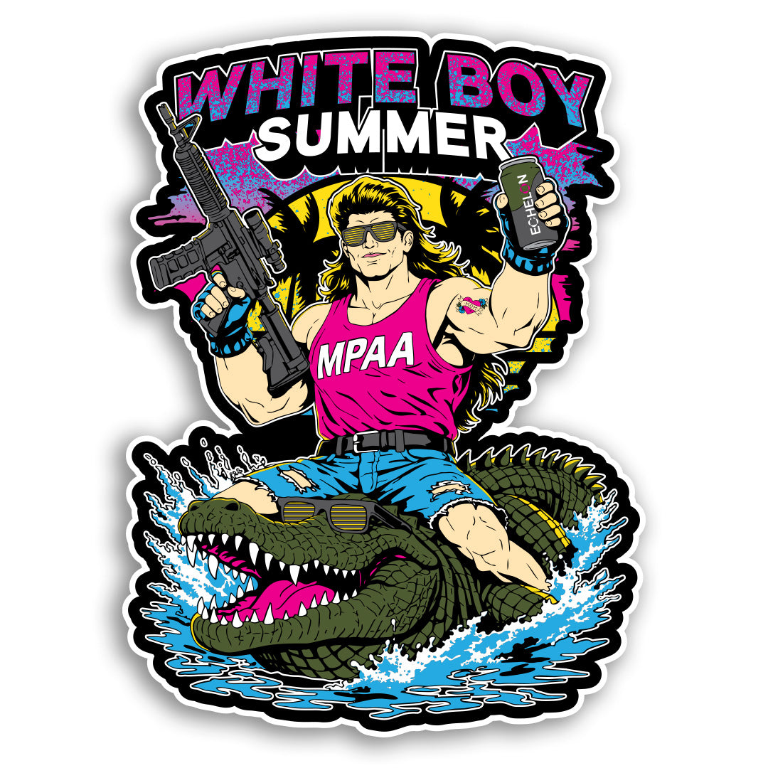 White Boy Summer Sticker – JD DELAY GEAR